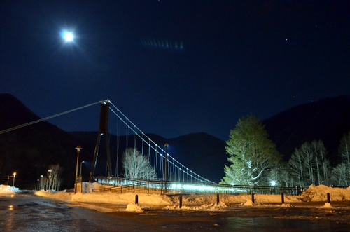 湯西川温泉かまくら祭2013 夜景鑑賞ポイントその②