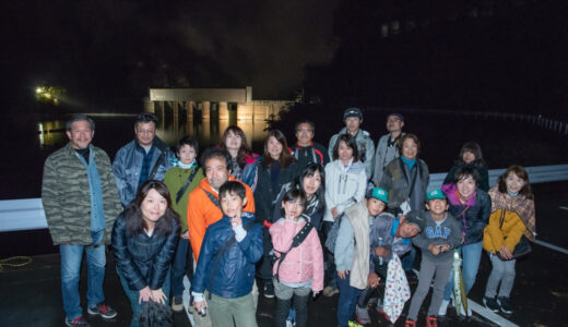 【川俣ダムライトアップ&星空観察レポ】秋の夜長に光り輝くアーチダム