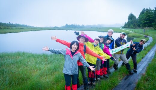 【鬼怒沼トレッキング（初夏）レポ】小雨の天空湿原も、なかなかの雰囲気でした
