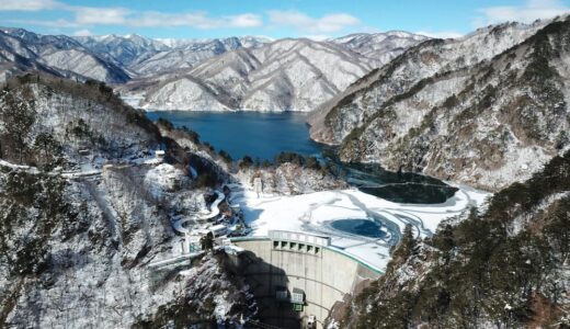 川俣ダム「冬のダム点検の様子」 撮影協力しました